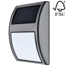 LED Solární domovní číslo LED/3x0,1W/2,4V IP44 – FSC certifikováno
