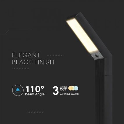 LED Solární lampa 2v1 LED/1,5W/3,7V IP65 1500 mAh