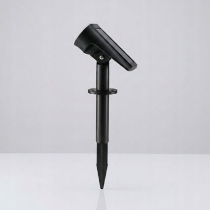 LED Solární lampa 2v1 LED/3,7V 1200 mAh IP54 černá