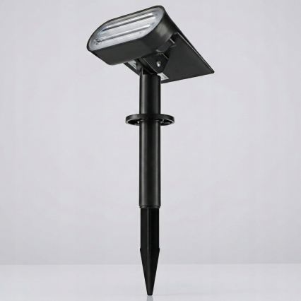 LED Solární lampa 2v1 LED/3,7V 1200 mAh IP54 černá