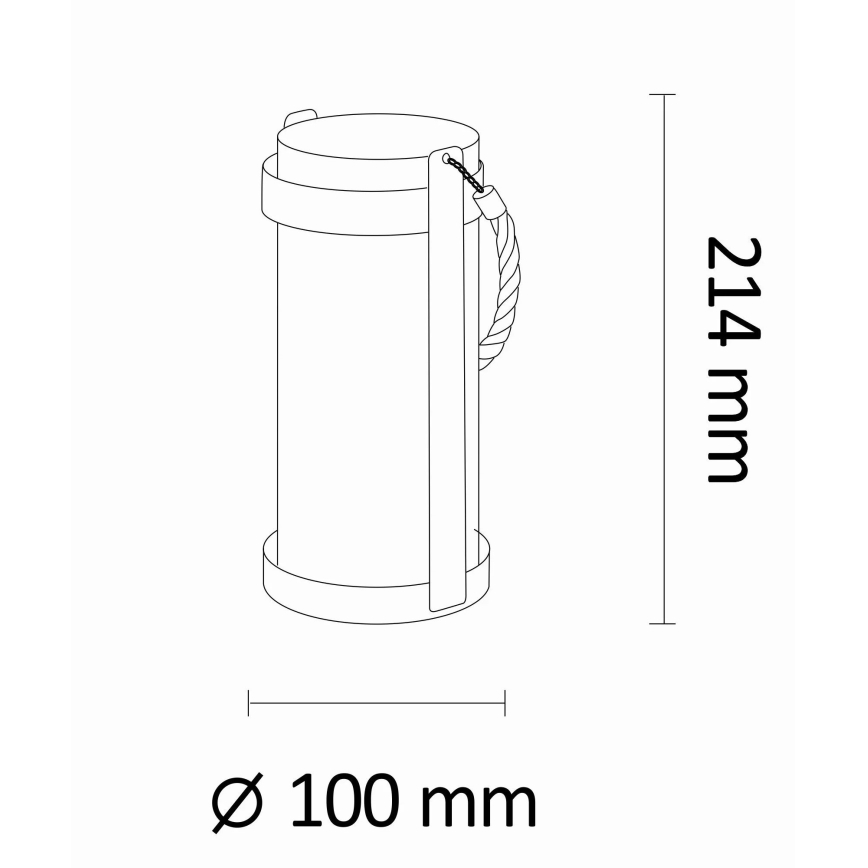 LED Solární lampa ASKOY LED/1,2V IP44