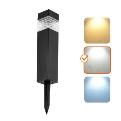 LED Solární lampa AURORA LED/1xAAA 4000K IP44 100 mAh