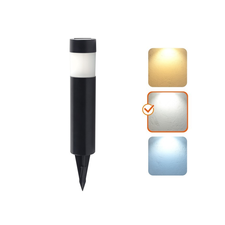 LED Solární lampa AURORA LED/1xAAA 4000K IP44 100 mAh