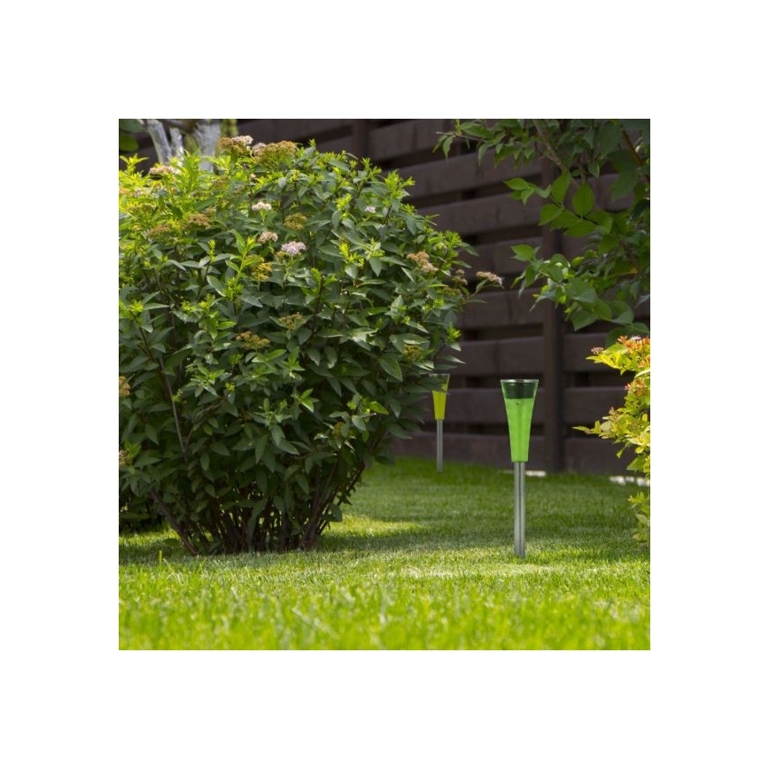 LED Solární lampa BALANCE LED/1,2V IP44 zelená