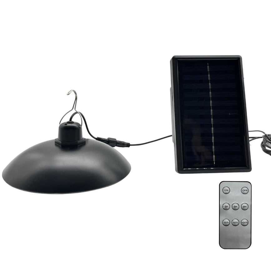 LED Solární lampa CELINA LED/1,8W/3,7V IP44 + dálkové ovládání