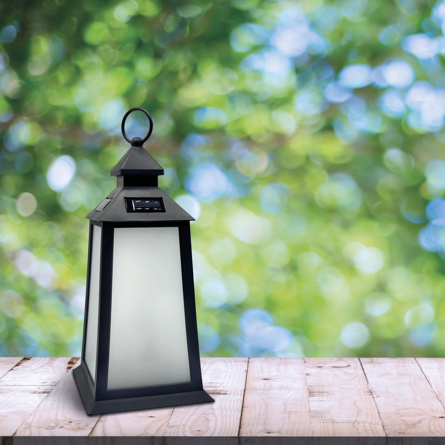 LED Solární lampa FENIX LED/1,2V 200 mAh IP44 černá