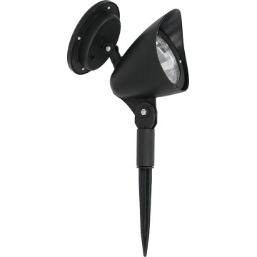 LED Solární lampa JOKER LED/1,2V 100 mAh 4000K 31,5 cm IP44 černá