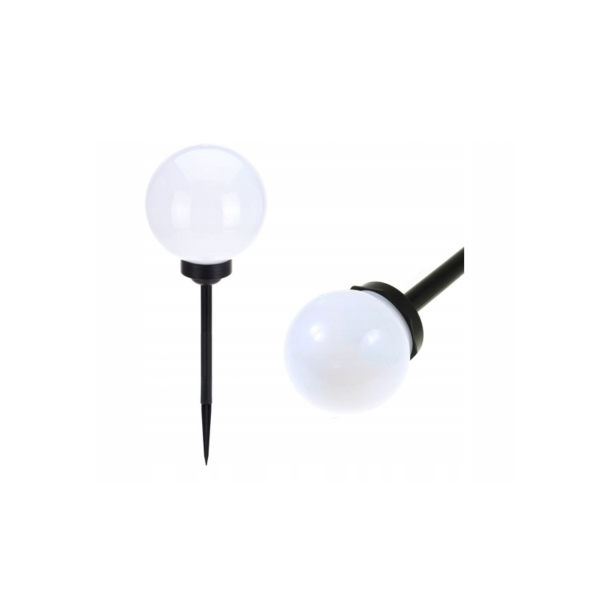 LED Solární lampa KULA LED/1,2V 40 mAh IP44