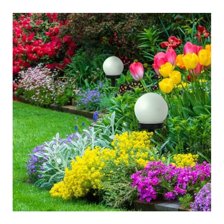 LED Solární lampa KULA LED/1,2V IP44
