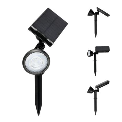 LED Solární lampa LANCE LED/3,7V 6000K IP44 1500 mAh