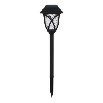 LED Solární lampa LAWN LED/1,2V 100 mAh 3000K 44 cm IP44 černá