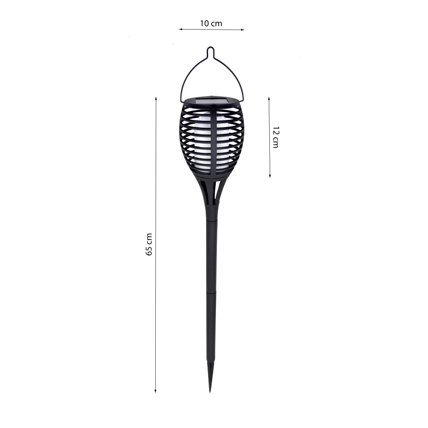 LED Solární lampa LED/0,1W/2/3 AAA 1,2V/300mAh