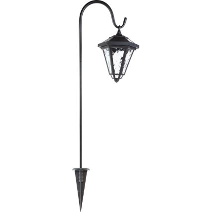 LED Solární lampa LED/1,2V 200 mAh IP44  černá