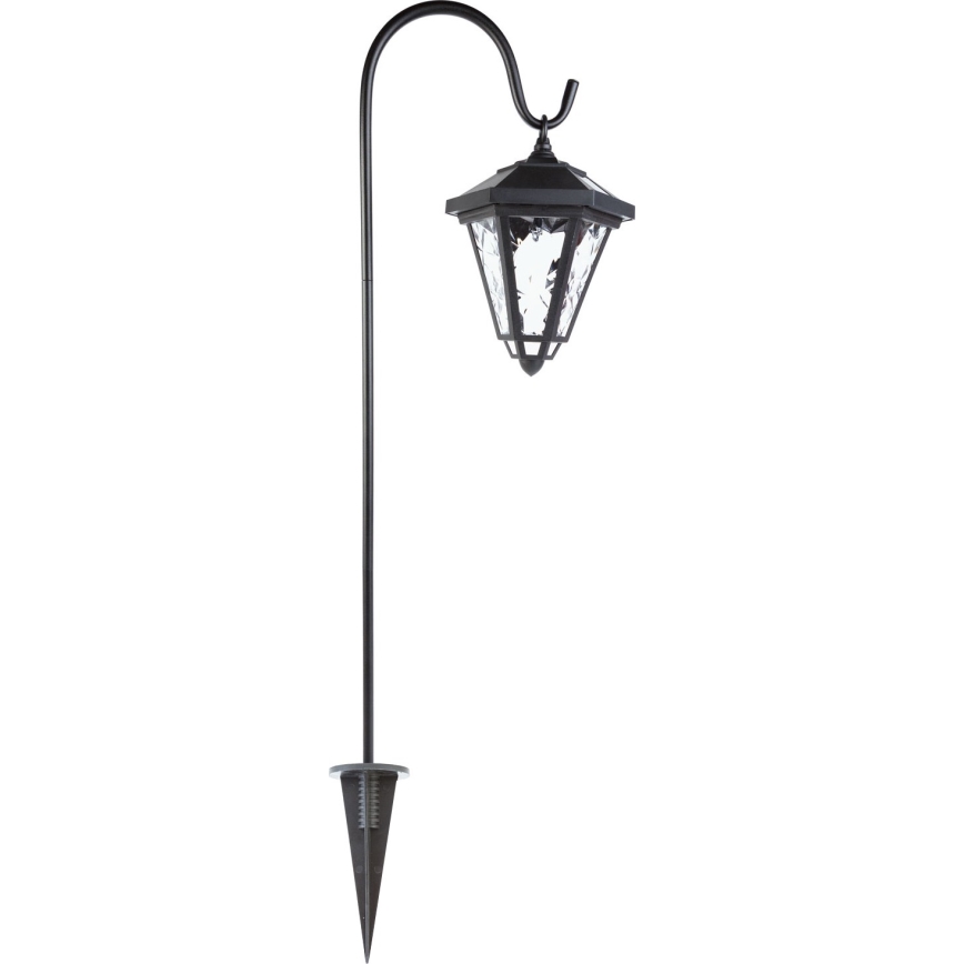 LED Solární lampa LED/1,2V 200 mAh IP44  černá