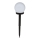 LED Solární lampa LED/1,2V 40mAh IP44 černá