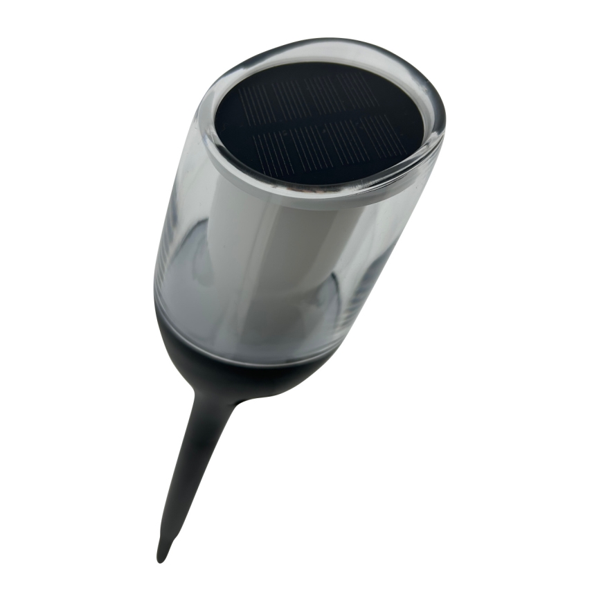 LED Solární lampa LED/1,2V 800 mAh IP44 černá
