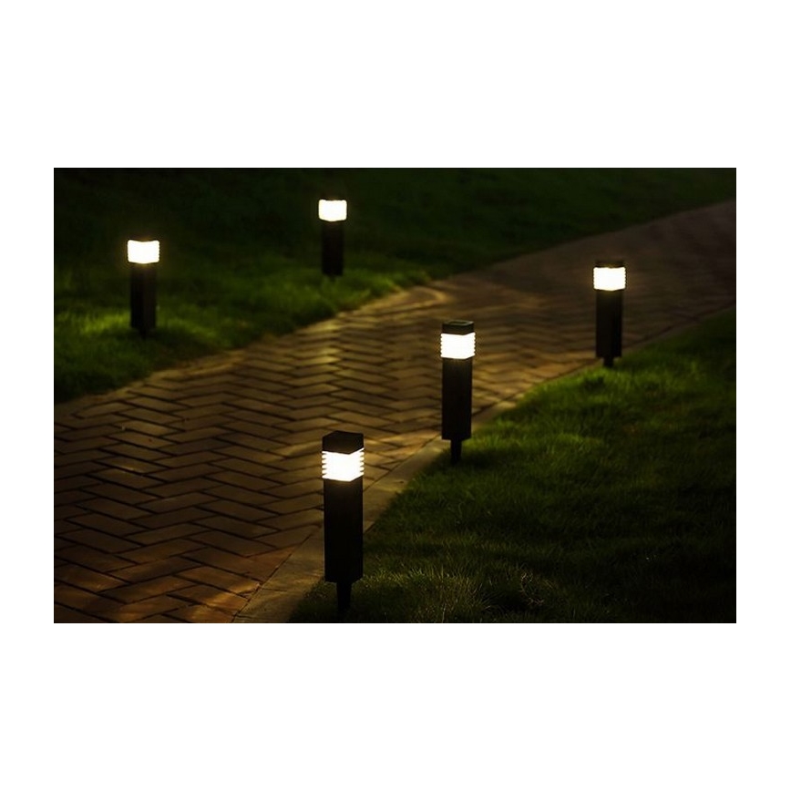 LED Solární lampa MARTIN LED/1,2V 150 mAh IP44 černá