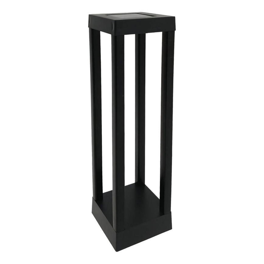 LED Solární lampa PALERMO LED/3,7V 500 mAh 46 cm IP44 černá
