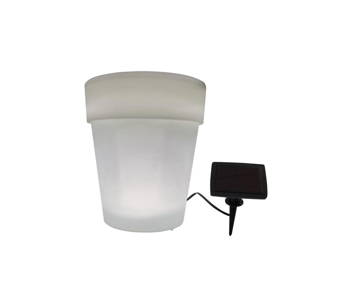 Polux LED Solární lampa POT LED/1,2V IP44 SA1630
