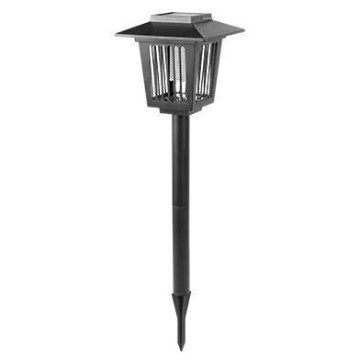 LED Solární lampa s lapačem hmyzu 2v1 LED/0,06W/1,2V 6500K 58 cm 600 mAh IP65