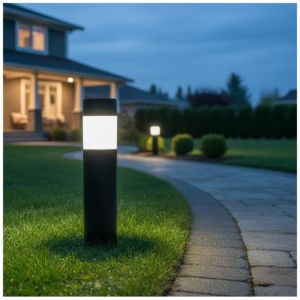 LED Solární lampa se senzorem AURORA LED/1xAAA 4000K IP44 100 mAh