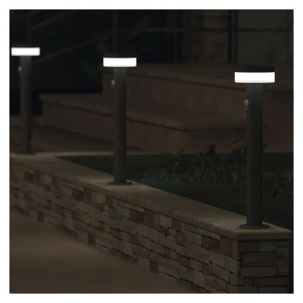 LED Solární lampa se senzorem LED/2W/3,7V 1200 mAh IP44 50 cm
