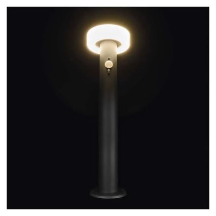 LED Solární lampa se senzorem LED/2W/3,7V 1200 mAh IP44 50 cm
