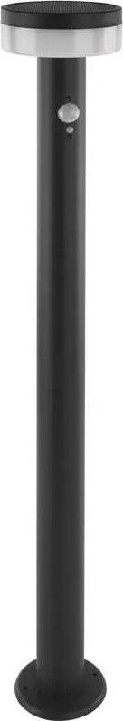 LED Solární lampa se senzorem LED/2W/3,7V 1200 mAh IP44 80 cm