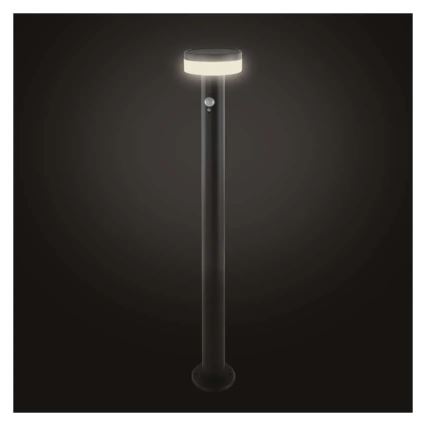 LED Solární lampa se senzorem LED/2W/3,7V 1200 mAh IP44 80 cm