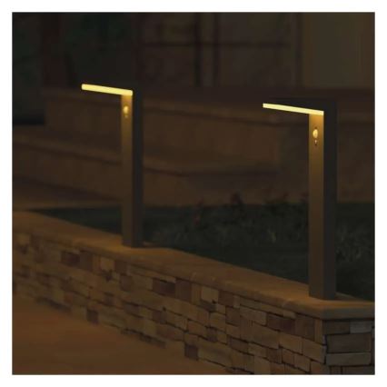 LED Solární lampa se senzorem LED/4,4W/3,7V 2200 mAh IP44