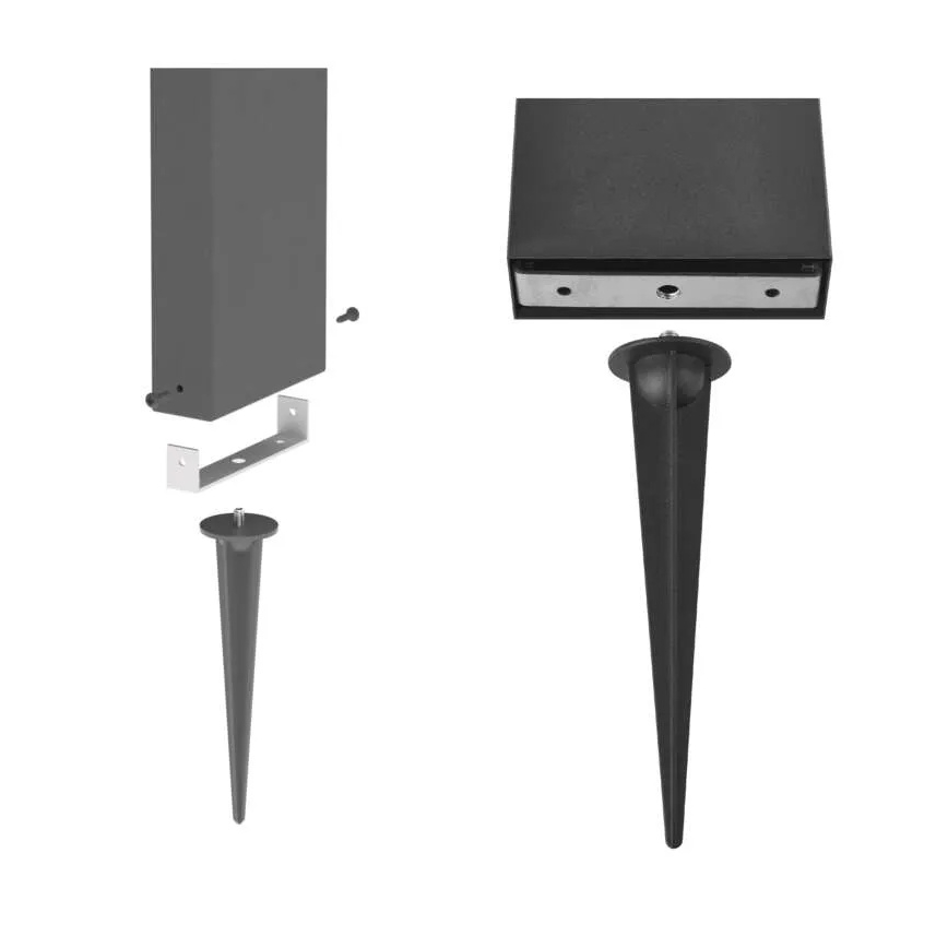 LED Solární lampa se senzorem LED/4,4W/3,7V 2200 mAh IP44