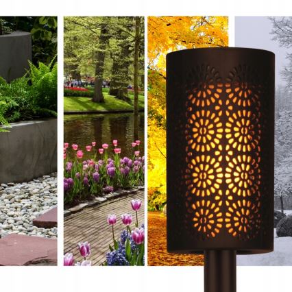 LED Solární lampa se soumrakovým senzorem LED/2V IP44 600 mAh