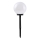 LED Solární lampa SPHERE LED/1,2V 4000K IP44 200 mAh pr. 20 cm