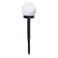 LED Solární lampa SPHERE LED/1,2V 4000K IP44 40 mAh pr. 10 cm