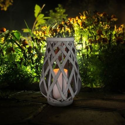 LED Solární lampa VIBORG 1xAA/1,2C/300mAh IP44