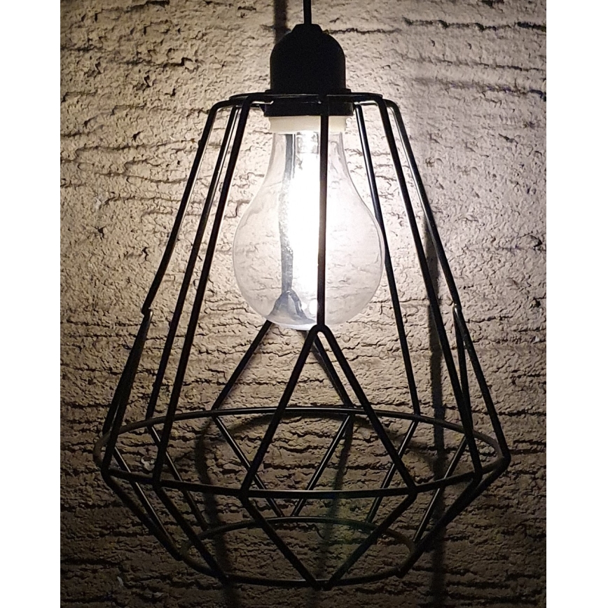 LED Solární lustr na lanku KATTY 1,2V 300 mAh IP44