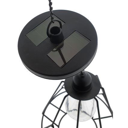 LED Solární lustr na lanku KATTY 1,2V 300 mAh IP44