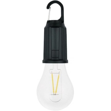 LED Solární nabíjecí svítilna LUMINA LUMO LED/USB 300 mAh černá