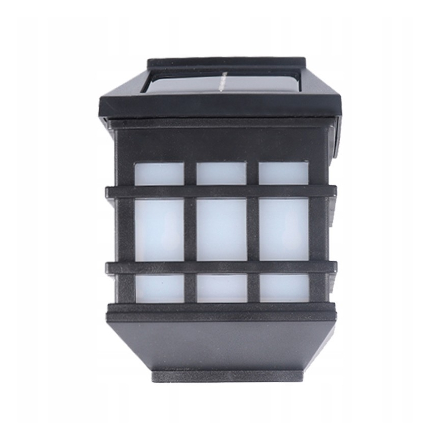 LED Solární nástěnná lampa se soumrakovým senzorem LED/1,2V 600 mAh IP44