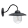 LED Solární nástěnné svítidlo LED/0,5W/1,2V 600 mAh IP44 černá