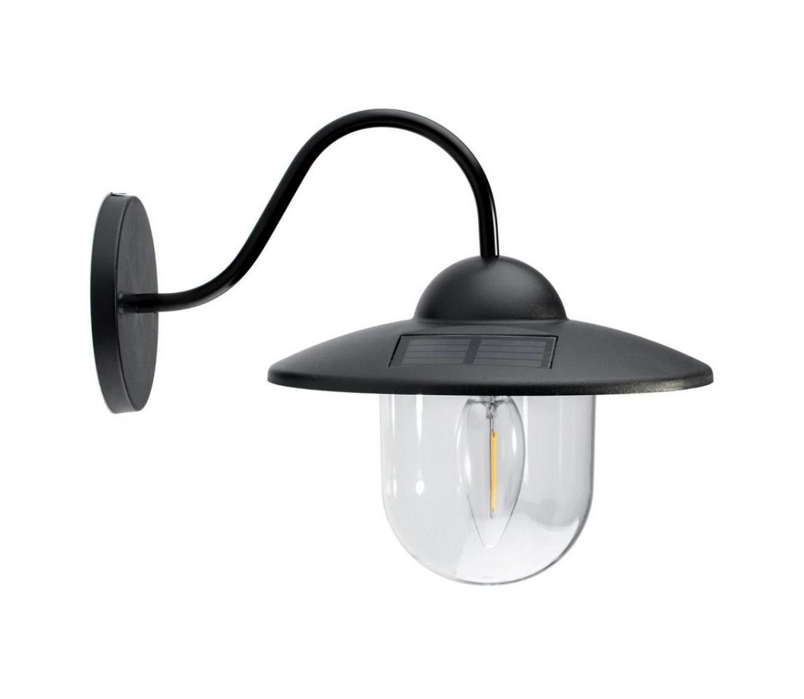 Baterie centrum LED Solární nástěnné svítidlo LED/0,5W/1,2V IP44 BC0417