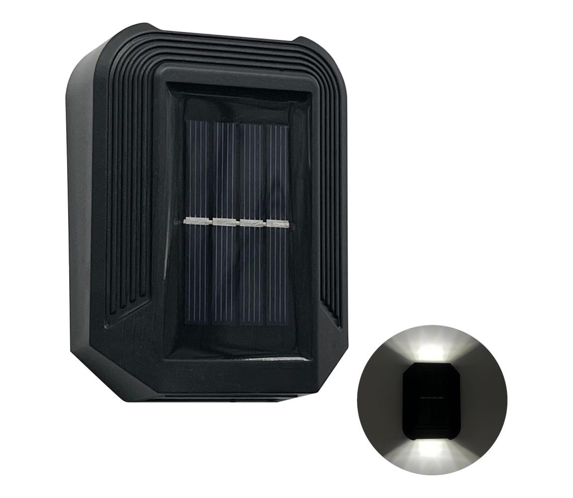 Polux LED Solární nástěnné svítidlo LUCE LED/1,2V IP44 SA1816