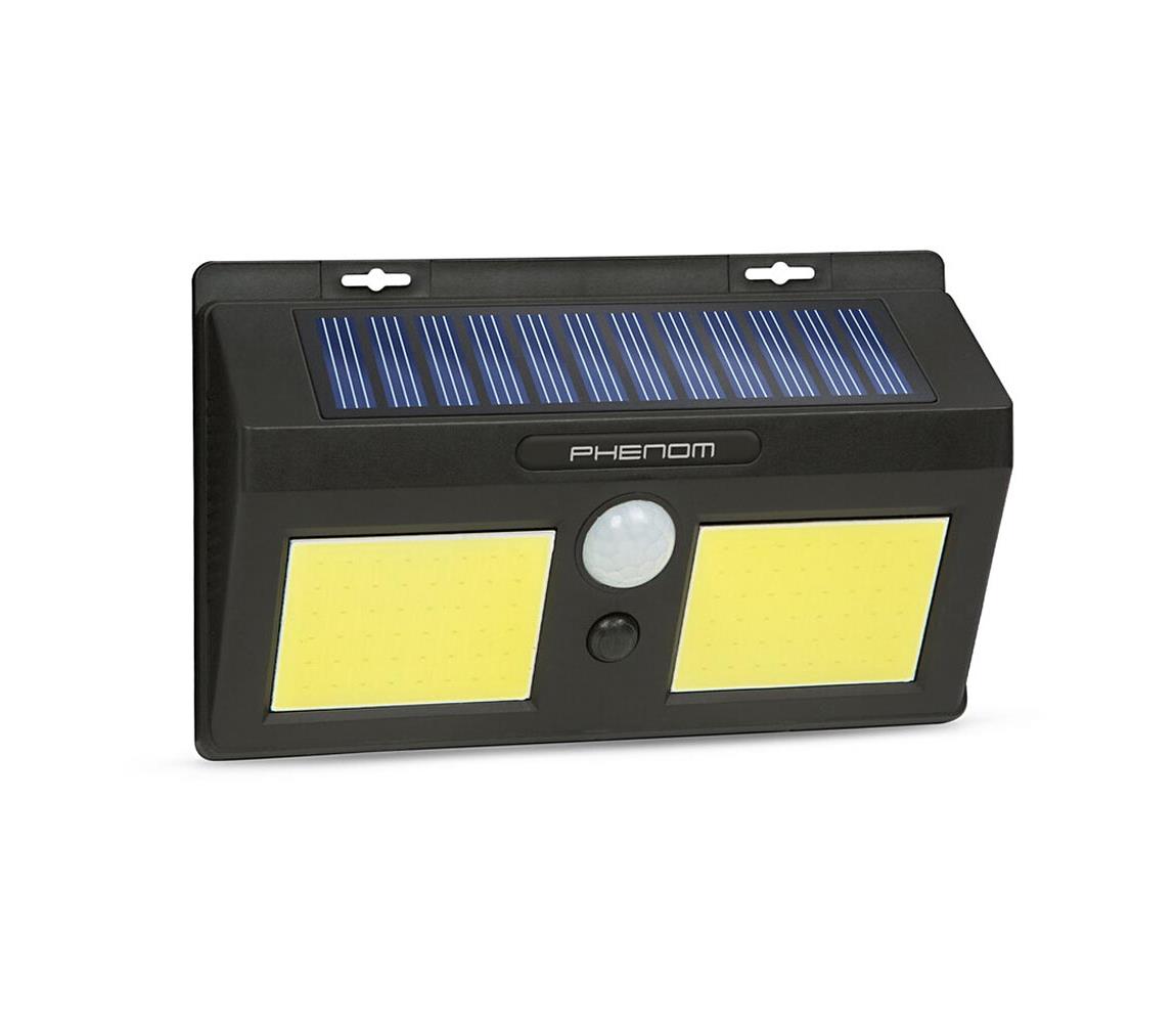 Phenom LED Solární nástěnné svítidlo se senzorem 2xLED/2,5W/5,5V IP65 LC3344