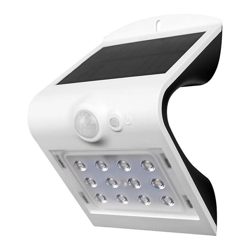 LED Solární nástěnné svítidlo se senzorem LED/1.5W/3,7V IP65 1200 mAh