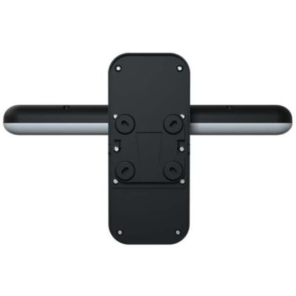 LED Solární nástěnné svítidlo se senzorem LED/15W/3,2V 4000K/6000K IP65 6000 mAh černá