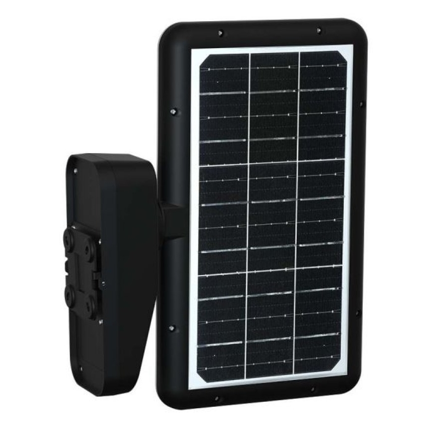 LED Solární nástěnné svítidlo se senzorem LED/15W/3,2V 4000K/6000K IP65 6000 mAh černá