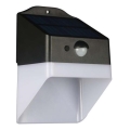 LED Solární nástěnné svítidlo se senzorem LED/2W/3,7V 4000K IP65 1200 mAh