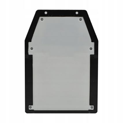 LED Solární nástěnné svítidlo se senzorem LED/3,7V 600 mAh IP44 černá