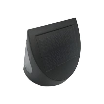 LED Solární nástěnné svítidlo se senzorem LED/3W/3,7V 3000/4000K 1200 mAh IP54 černá