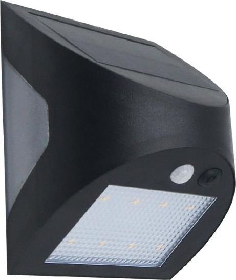 LED Solární nástěnné svítidlo se senzorem LED/3W/3,7V 3000/4000K 1200 mAh IP54 černá